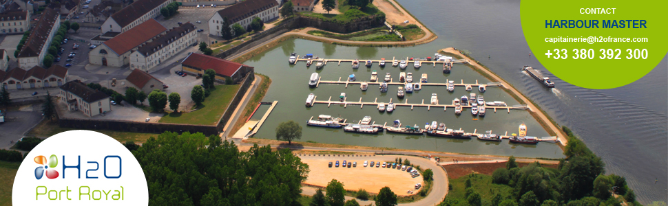 Port de plaisance à Auxonne
